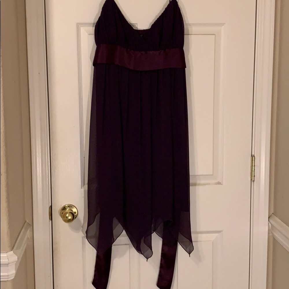 Purple dress